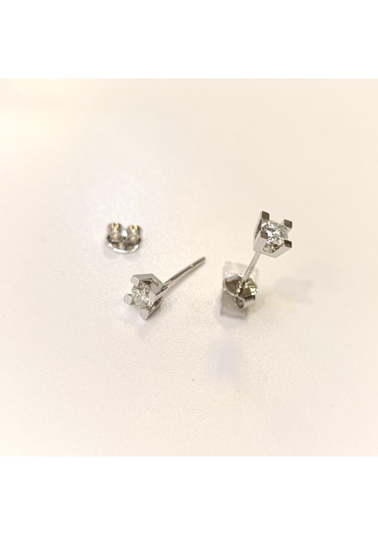 Pırlanta Tek Taş Küpe 18 Ayar Altın Hd Videolu fırsatları