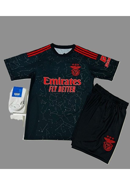 Kerem Aktürkoğlu Benfica 2024-25 Yeni Sezonu Deplasman Çocuk Forması 4'lü Set fiyatları