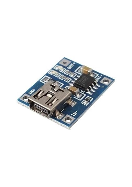 Sanec Arduino TP4056 Korumalı Lityum Lipo Pil Şarj Devresi USB Batarya Şarj Devre 1A 5V