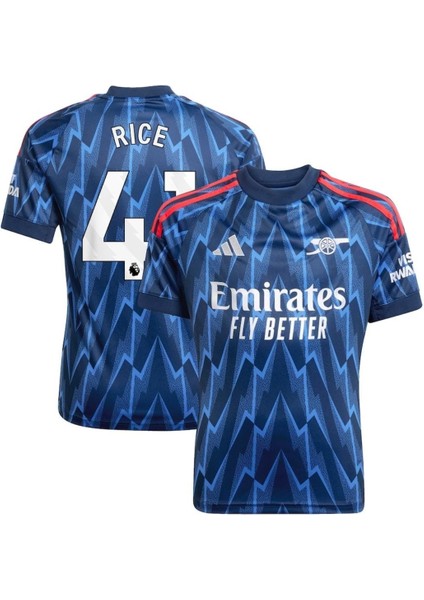 Arsenal 2025-26 Yeni Sezon Declan Rice Deplasman Forması (Newblue) fiyatları