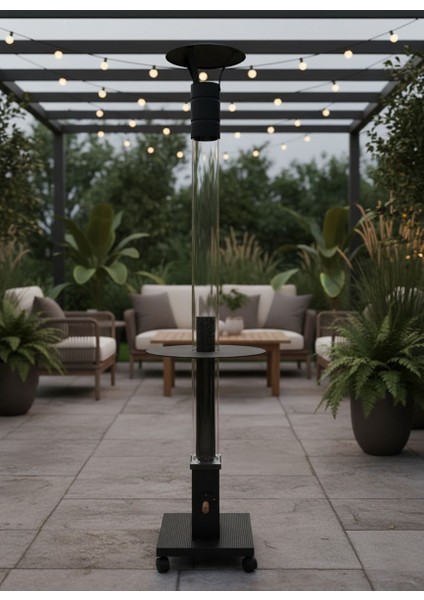 Yeni Nesil Pelet Sobası | Kafe, Bahçe, Teras Isıtıcı & Servis Masası | Taşınabilir & Ekonomik fiyatları