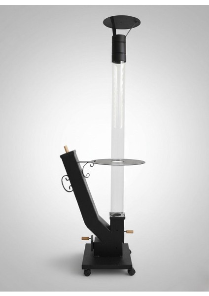 Yeni Nesil Pelet Sobası | Kafe, Bahçe, Teras Isıtıcı & Servis Masası | Taşınabilir & Ekonomik indirimleri