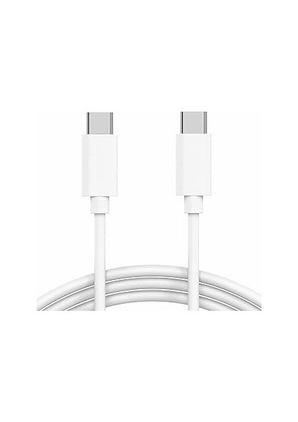Microsonic 15 Için Type-C - Type-C Kablo Beyaz