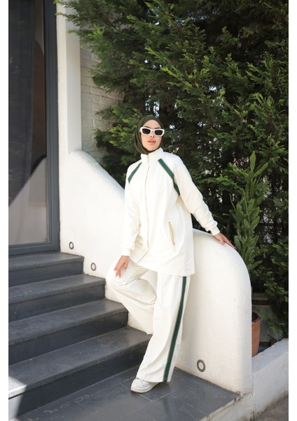 Kadın Tesettür Eşofman Takımı Fermuarlı & Alt Üst Takım 498 fiyatları