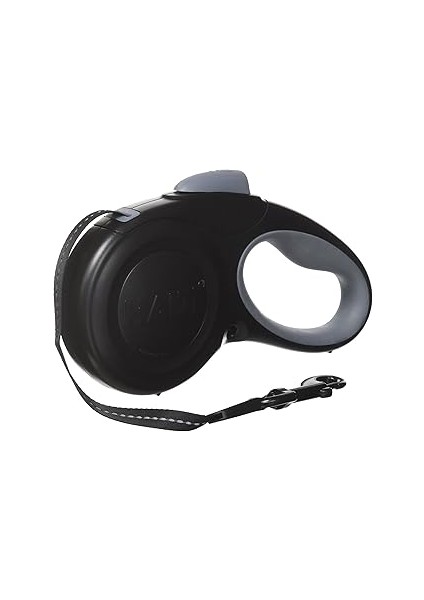 Company Of Animals Halti Katlanabilir Kurşun (16'), Orta, Siyah/gri