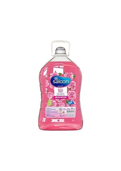 Saloon Sivi Sabun Gül 3 L