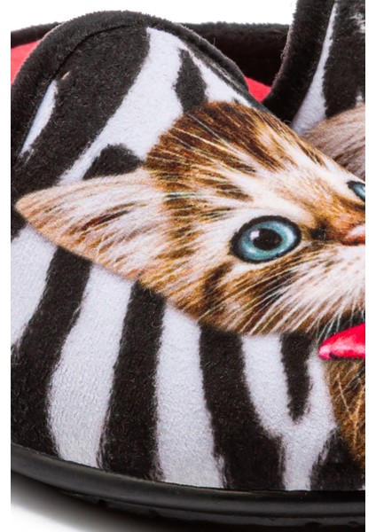 Hera Kadın Ev Terliği Siyah-Beyaz 37/41 modelleri