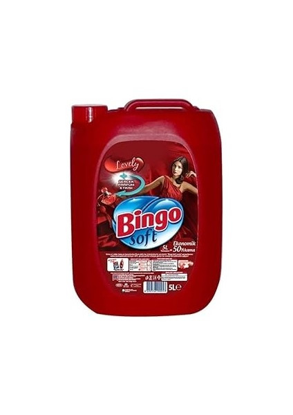Bingo Lovely Çamaşır Yumuşatıcısı (1 x 5 L)