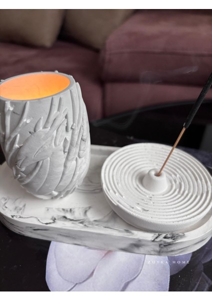 At Figür Mumluk/vazo ve Kolezyum Tütsülük Tabaklı 3 Lü Set modelleri