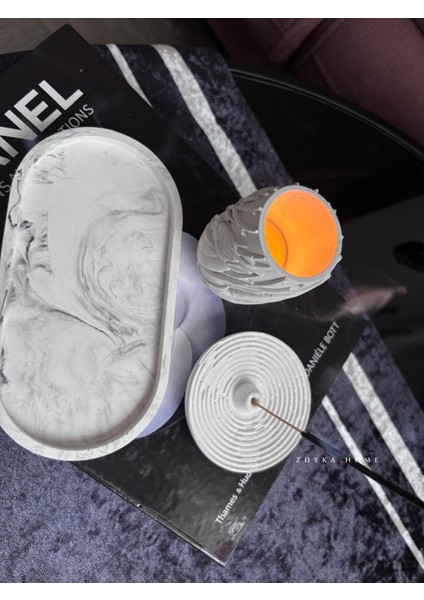 At Figür Mumluk/vazo ve Kolezyum Tütsülük Tabaklı 3 Lü Set indirimleri