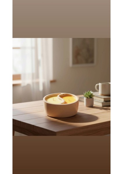 Harmony Mix Candle – Portakal Tarçın Vanilya Mango Şeftali