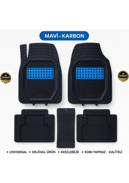 Mitsubishi Lancer 2008-2009-2010-2011-2012-2013-2014-2015-2016-2017-2018 Havuzlu Oto Paspas Orbital Mavi Yeni Üretim 3D Araba Paspası Esnek modelleri