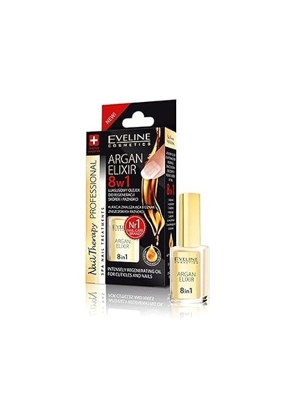 Eveline Cosmetics Nail Therapy Argan Elixir 12 ml
