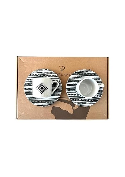 Porland Elenco 6 Kişilik Kahve Takımı