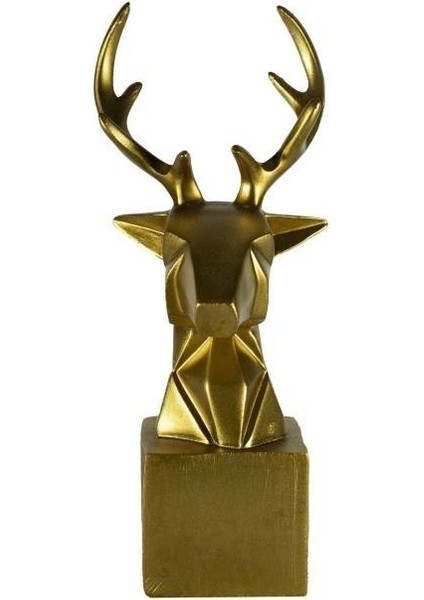 Boynuzlu Geyik Biblo – Yılbaşı Dekoratif Hediyeler