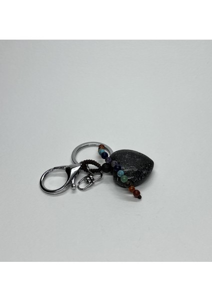 Lav Doğaltaş Anahtarlık Charm Kalp fırsatları