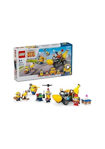 Despicable Me 4 Minyonlar ve Muz Araba 75580 6 Yaş ve Üzeri Çocuklar Için Filmden Esinlenen Ya