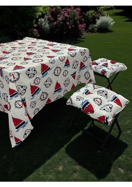 Çocuk Oyun Alanı Piknik Bahçe Çantalı Masa Örtülü Minder Seti fiyatları