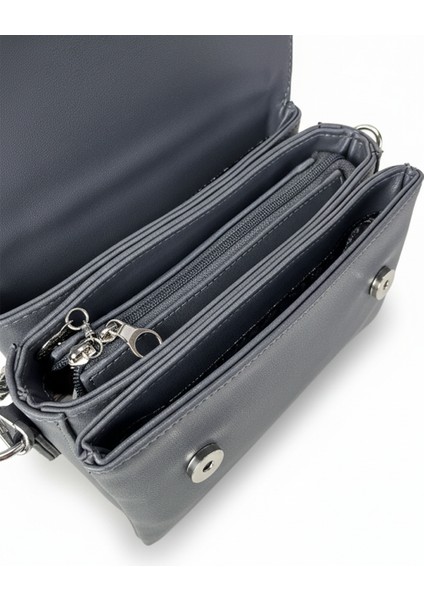 Kadın Çantası | Metal Tokalı, Kalın Askılı | Çapraz Omuz Çantası | Şık ve Günlük Kullanım