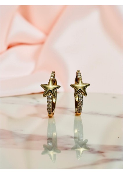 Xuping Yıldızlı Halka Küpe