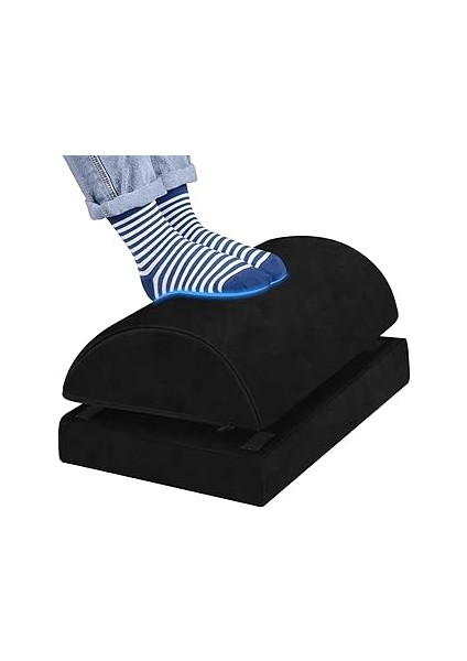 Klasse Ergonomik Visco Ayak Minderi, Oyun Koltuğu ve Ofis Koltuğu Için Anti Alerjen Ayak Yastığı, A