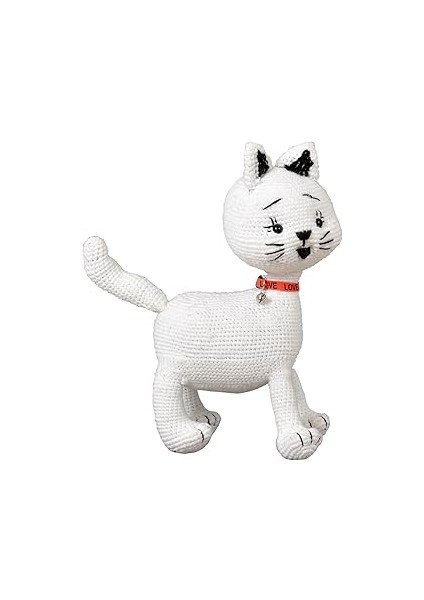 X-Perk Zilli Kedi Köpek Tasması Boyun Tasma Ayarlı Ayarlanabilir