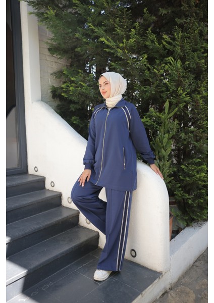 Kadın Tesettür Eşofman Takımı Fermuarlı & Alt Üst Takım 498 fiyatları
