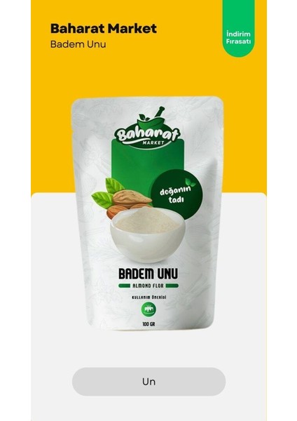 Badem Unu 100GR