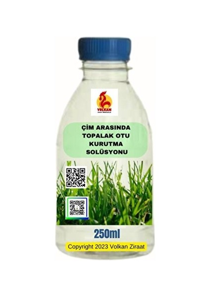 Çimlerin Arasında Bulunan Topalak Yabancı Otu Kurutma Solüsyonu 250 ML