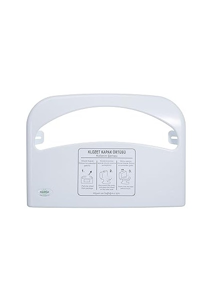 Rulopak R-1308 Klozet Kapak Örtü Aparatı, Plastik, Standart