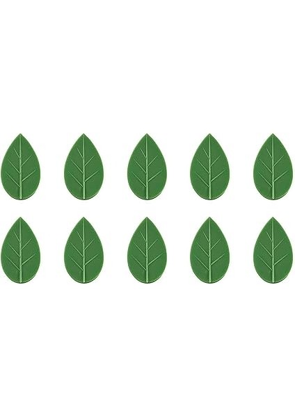Buffer®10 Lu Yaprak Tasarımlı Kablo Bitki Sarmaşık Düzenleyici Yapışkanlı Klipsler