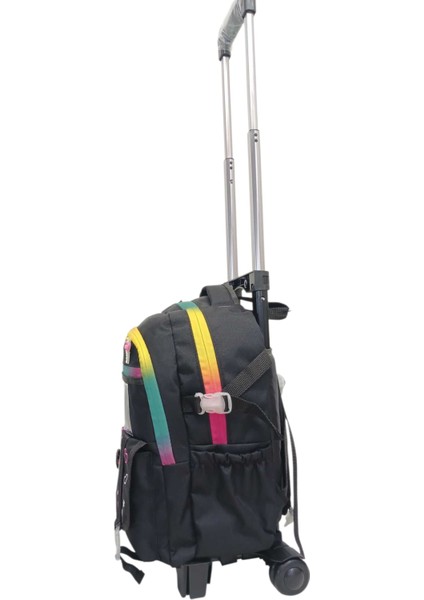 2 Kademeli Çekcekli Özel Renk Fermuarlı Portatif Ilkokul Sırt Çantası fiyatları