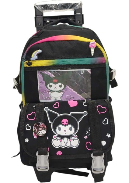 2 Kademeli Çekcekli Özel Renk Fermuarlı Portatif Ilkokul Sırt Çantası indirimleri