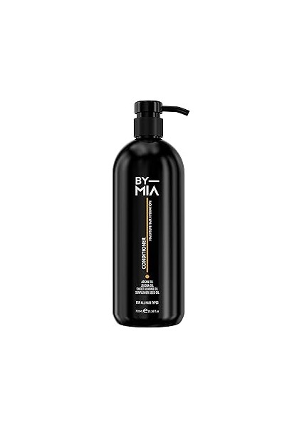 By Mia Onarıcı ve Koruyucu Saç Bakım Kremi 750ML | Argan Yağı, Jojoba Yağı, Tatlı Badem Yağı, Ayçiç