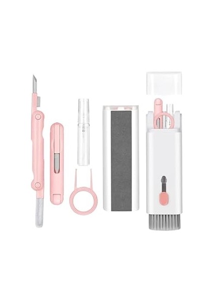 Jouis 7'si 1 Arada Elektronik Temizleme Kiti, Klavye Temizleyici, Dizüstü Bilgisayar Temizleme Kiti