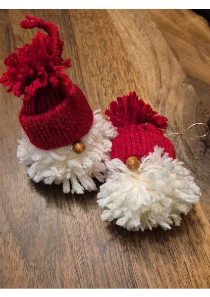 Yılbaşı Süsü / Yılbaşı Ağacı Süsü / Yılbaşı 2'li Set / Çam Ağacı Noel Baba Süs modelleri