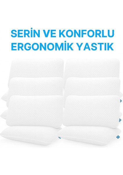 Serin ve Konforlu 6'lı Ergonomik Yastık (1X1200GR) modelleri