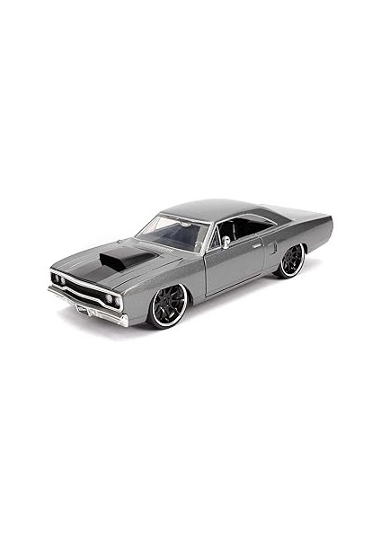 Jada, 253203054, Hızlı ve Öfkeli 1970 Plymouth, 1:24 Ölçek, Die-Cast( Metal ), Açılabilir Bagaj Kap