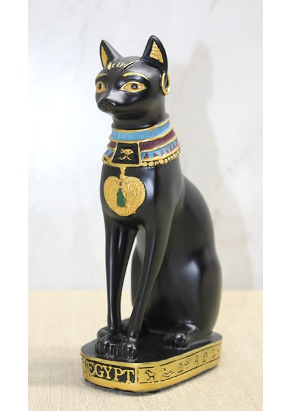 Polyester Mısır Kedisi Figür Büyük Boy