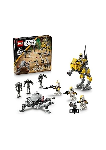 Star Wars 327. Star Corps Klon Trooper Savaş Paketi 75431 – 7 Yaş ve Üzeri Çocuklar Için Yarat