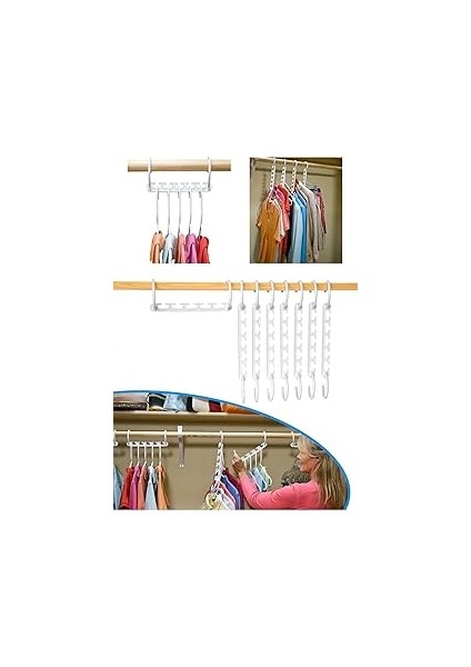 Askı Sihirbazı Wonder Hanger 8li