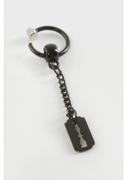 Jilet Erkek Çelik Küpe