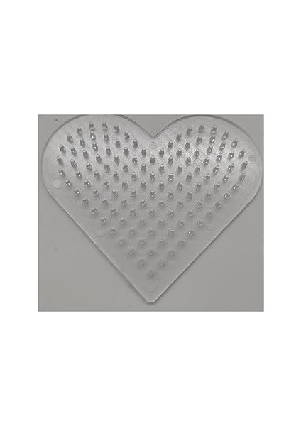Red Castle Boncuk Tablası-Şeffaf Kalp PPP16-05