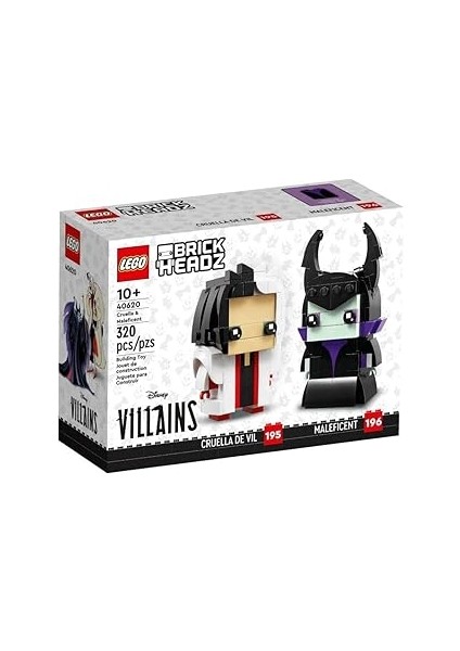 Brickheadz Cruella ve Maleficent 40620