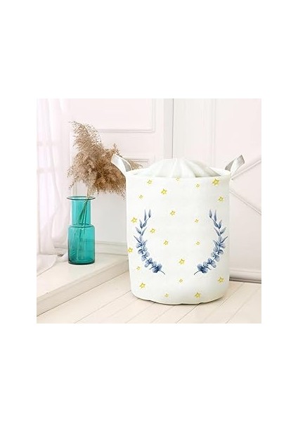 Katlanabilir Keçe Çok Amaçlı Oyuncak Saklama Kutusu Kirli Çamaşır Piknik Sepeti 00066