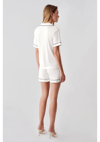 Freshness 324 Kadın 4'lü Sabahlıklı Şorlu Pijama Takımı indirimleri