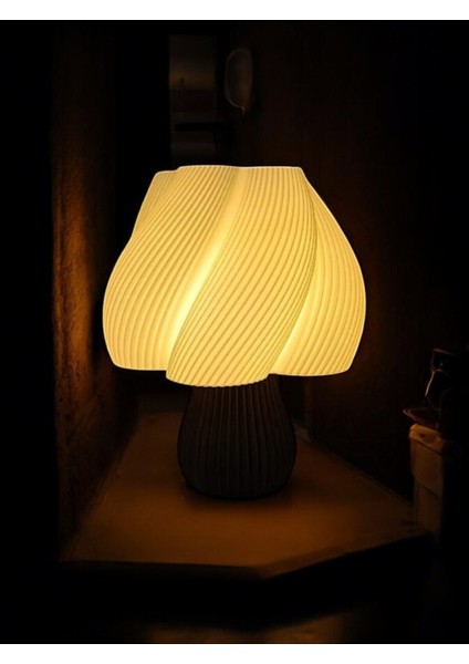 Vintage Dekoratif Bohem Abajur Gece Masa Lambası Ev Dekorasyon Siyah Krem fırsatları