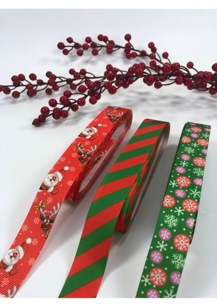 Çok Renkli Yılbaşı Kurdele Süsleme, 9 Metre, Neşeli ve Parlak Dekorasyon fiyatları