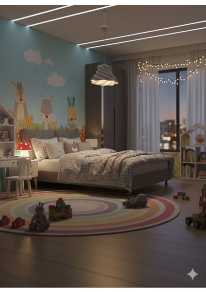 Modern Stroom Beton Dokulu Dekoratif Sarkıt Avize fiyatları