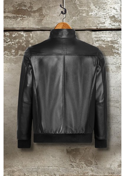 Duran Hakiki Deri Erkek Siyah Mont indirimleri